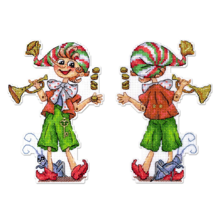 Kreuzstich-Set "Buratino" 16x11 cm SR-1178