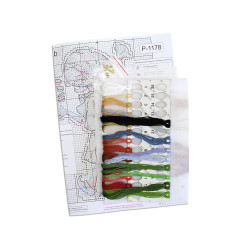 Kreuzstich-Set "Buratino" 16x11 cm SR-1178