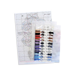 Cross stitch kit "Malvina" 16x10 cm SR-1187