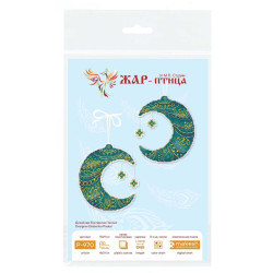 Cross stitch kit "Fairytale Moon" 10x9 cm SR-970