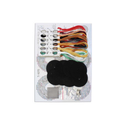 Kreuzstichset "Halloween Donuts. Pins. Magnets" 6x6 cm ST-1075