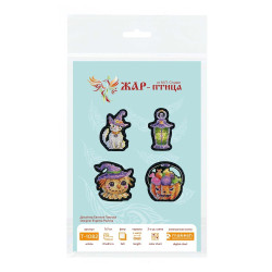 Cross stitch kit "Halloween toppers" ST-1082