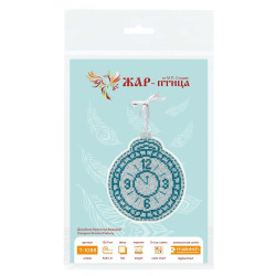 Cross stitch kit "New Year’s Toy: Almost Midnight" 13x11 cm ST-1088