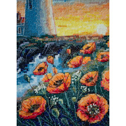 Kryželiu siuvinėjimo rinkinys „Tyloje slypi spalva“ 23x26 cm AAH-295