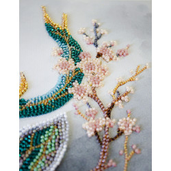 Pagrindinis karoliukų siuvinėjimo rinkinys "Miško dvasia" 24x36 cm AAB-956