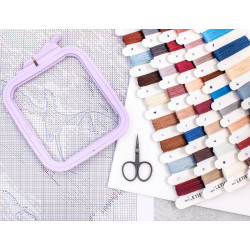 Kreuzstich-Set "Hearts Over Kings" 29 x 43 cm SLETIL9961