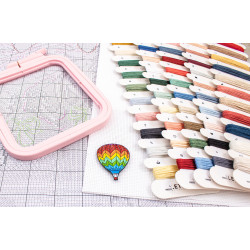 Kreuzstich-Set "Ein Hauch von Wunderland" 23 x 34 cm SLETIL9960