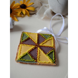 Dekoracija „Saulės motyvas“ 13,2x6,6 cm AABT-044