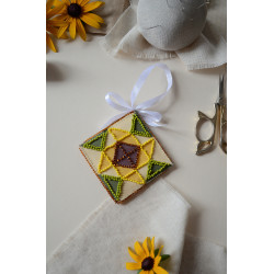 Dekoracija „Saulės motyvas“ 13,2x6,6 cm AABT-044