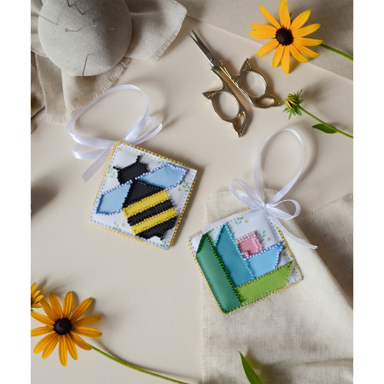 Dekoration "Süßer Honig" 13,2x6,6 cm AABT-048