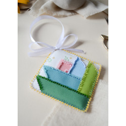 Dekoration "Süßer Honig" 13,2x6,6 cm AABT-048