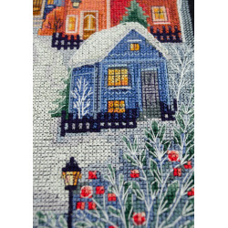 Kreuzstichset "Die Nacht vor Weihnachten" 19x26 cm AAH-302