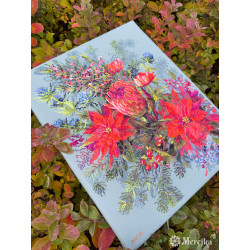 Kryželių siuvinėjimo rinkinys "Kalėdinis susitarimas" 30х42 cm SK272