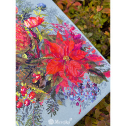 Kryželių siuvinėjimo rinkinys "Kalėdinis susitarimas" 30х42 cm SK272