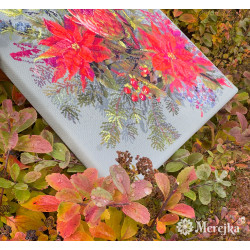 Kryželių siuvinėjimo rinkinys "Kalėdinis susitarimas" 30х42 cm SK272