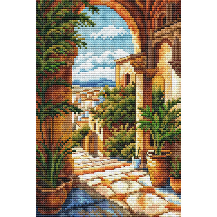 Zählkreuzstich-Set "Sonne des Südens" CDABC8108