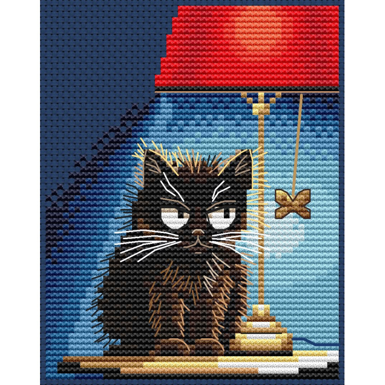 Gezählter Kreuzstich Kit "Why Am I Black?" CDABC8118