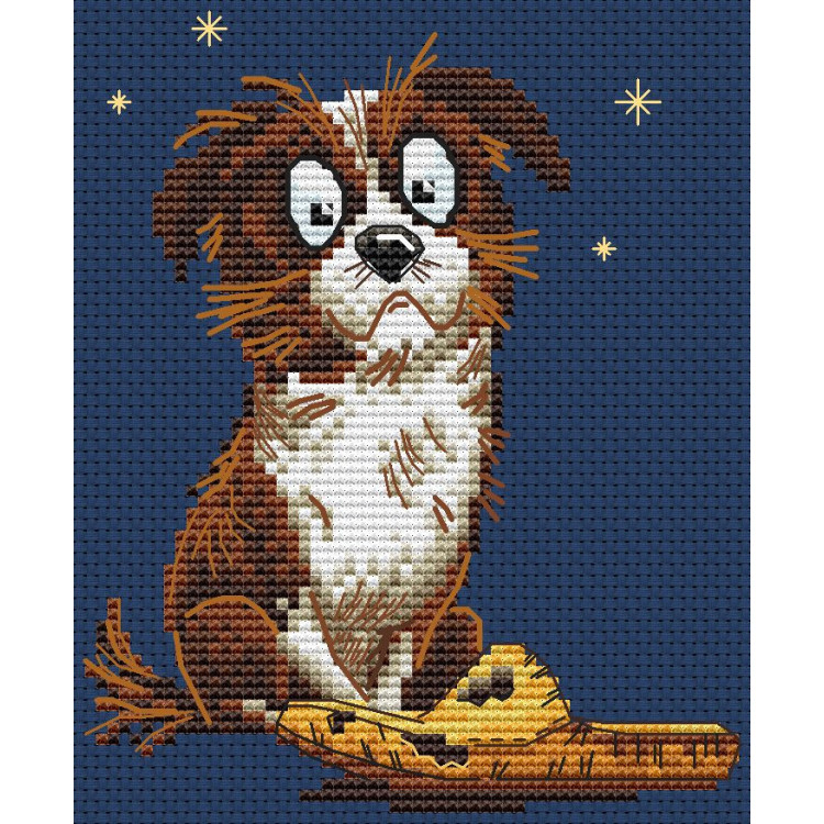 Zählkreuzstich-Set "Freundliches Wuff!" CDABC8122