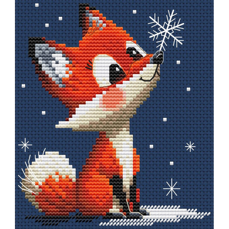 Gezählter Kreuzstichpackung "Delicate Snowlight" CDABC8127