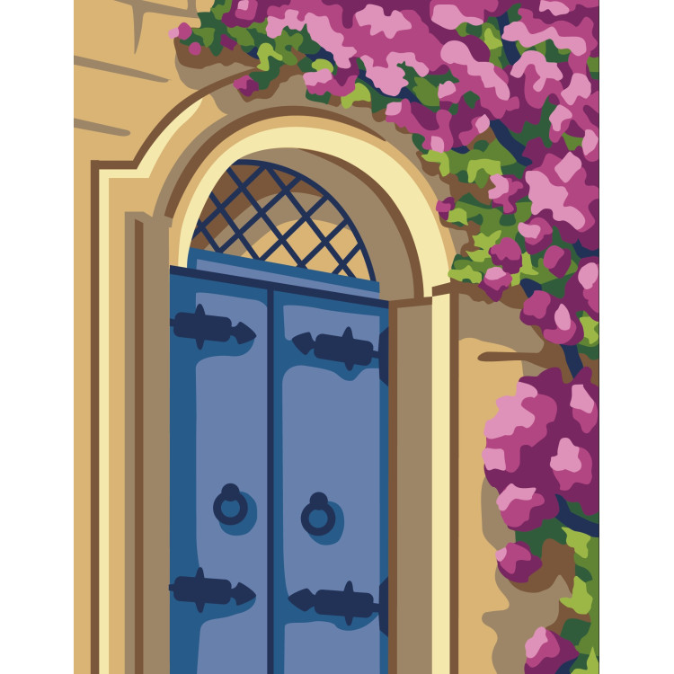 Wandteppich-Set mit bedruckter Leinwand 18x14 CDA3026K