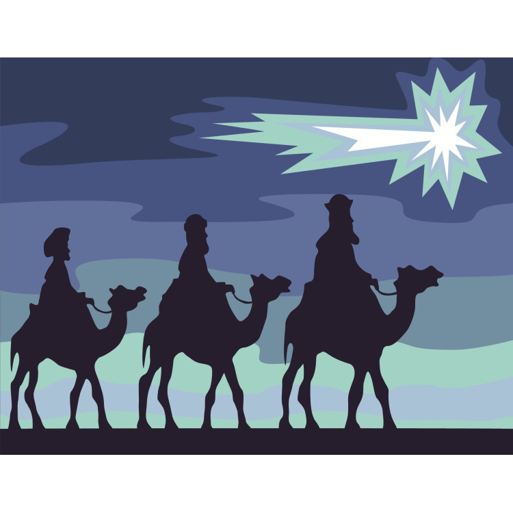 Gobelin-Set mit bedruckter Leinwand 18x14 CDA3022K