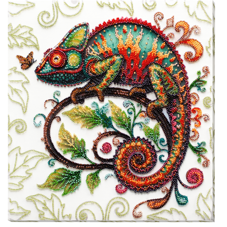 Pagrindinis rinkinys siuvinėjimui karoliukais "Reinkarnacijų meistras" 24x36 cm AAB-936