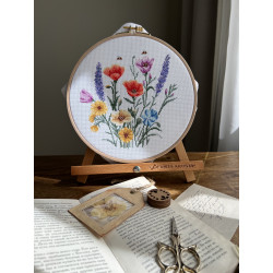 Набор для вышивания крестом "Краски лета" 17 х 17 см SANK-70