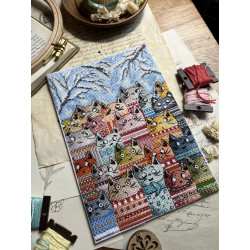 Набор для вышивания крестиком "Голоса весны" 15 х 21 см SANG-11