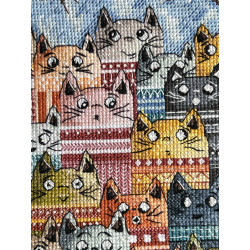 Набор для вышивания крестиком "Голоса весны" 15 х 21 см SANG-11