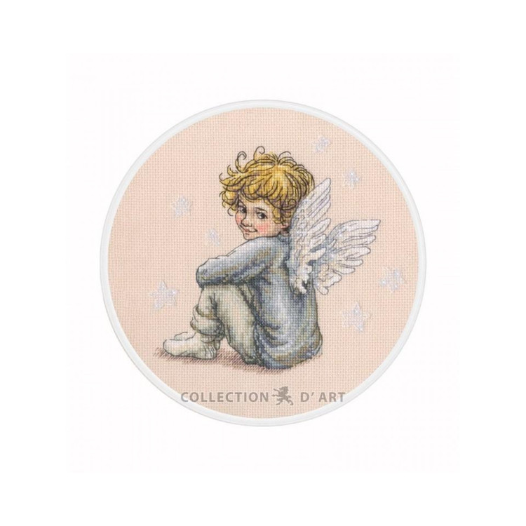 Набор для вышивания крестиком "Мечтатель" 18x17 см RTOM1100