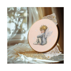 Набор для вышивания крестиком "Мечтатель" 18x17 см RTOM1100