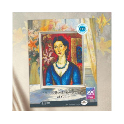 Набор для вышивания крестиком "Откровение цвета" 10x13 см RTOC441