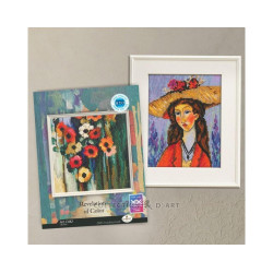 Набор для вышивания крестом "Откровение цвета" 10x13 см RTOC440