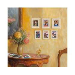 Набор для вышивания крестом "Откровение цвета" 10x13 см RTOC440