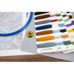 Kreuzstichset "Haunted Happenings" 38x31cm SLETIL9967