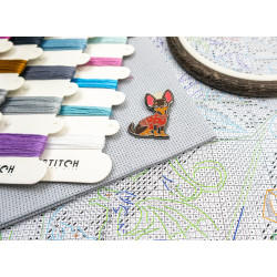 Cross stitch kit "Dragon Studies" 38x29 cm SLETIL9965