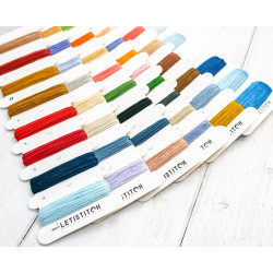 Набор для вышивания крестом "Секретная остановка Санты" 29x40 см SLETIL9964