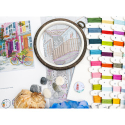 Kreuzstich-Set "Meeresharmonie" 29x23 cm SLETIL9963