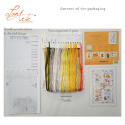 Counted cross stitch kit "Four seasons" 88x62 cm PN/0188067