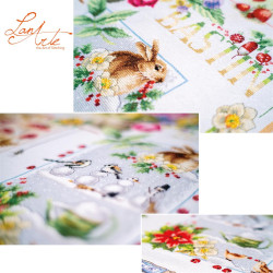 Counted cross stitch kit "Four seasons" 88x62 cm PN/0188067