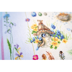 Counted cross stitch kit "Four seasons" 88x62 cm PN/0188067