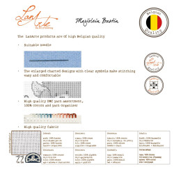 Counted cross stitch kit "Four seasons" 88x62 cm PN/0188067