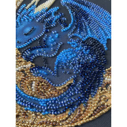 Mittelgroßes Perlenstick-Set "Little One of Moonlit Legends" 20x20 cm AAMB-130