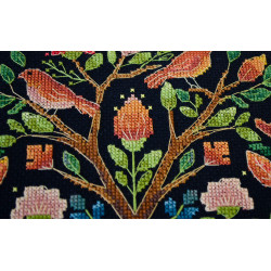 Kryželiu siuvinėjimo rinkinys "Miško pasakų medis" 30x30 cm AAHP-021