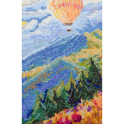 Kryždirbystės rinkiniai "Skrydis į saulę" 25x29 cm AAH-304