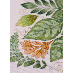 Siuvinėjimo kryželiu rinkiniai "Lapų šokis" 30x30 cm AAH-301