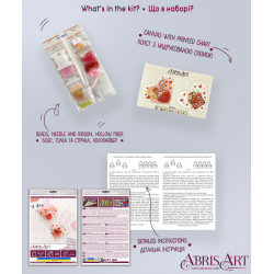 Dekoravimo rinkinys "Magical Love" 15x7 cm AABT-050