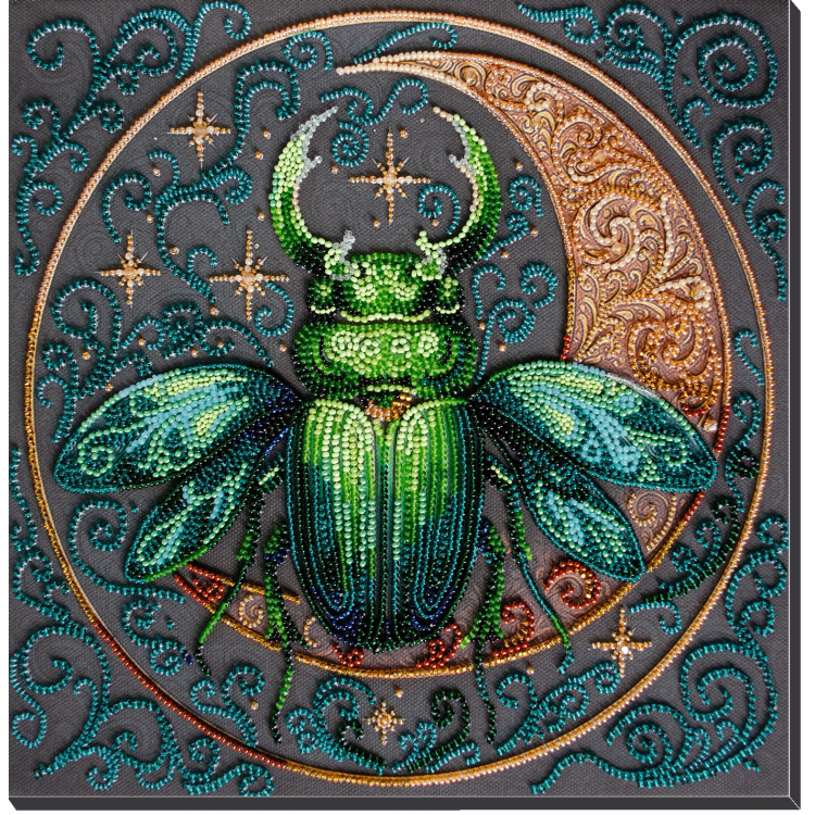 Pagrindinis rinkinys siuvinėjimui karoliukais „Nature Totem“ 25x25 cm AAB-955