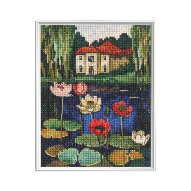 Cross-stitch kit "Revelation of Color" 10x13 cm RTOC443