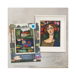 Cross-stitch kit "Revelation of Color" 10x13 cm RTOC443